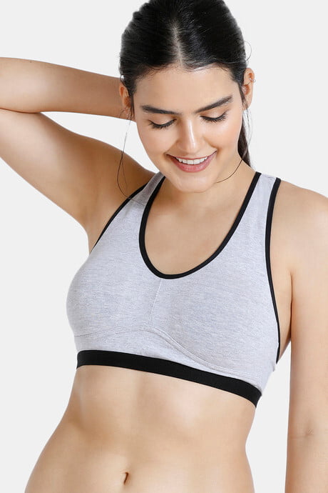 BHRIWRPY Racerback Sports Bras for Women with Pads - 3 Pack India