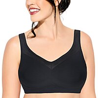 Enamor A042 Side Support Shaper Classic Bra - Supima Cotton Non-Padded  Wirefree High Coverage