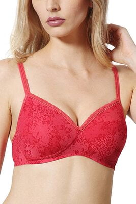 Buy Van Heusen Women Peach Non Wired Non Padded Bra for Women's