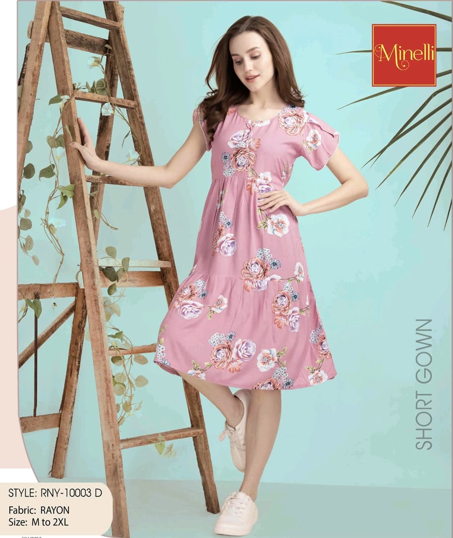 Minelli Short Nighty - 10003 Minelli Short Nighty - 10003