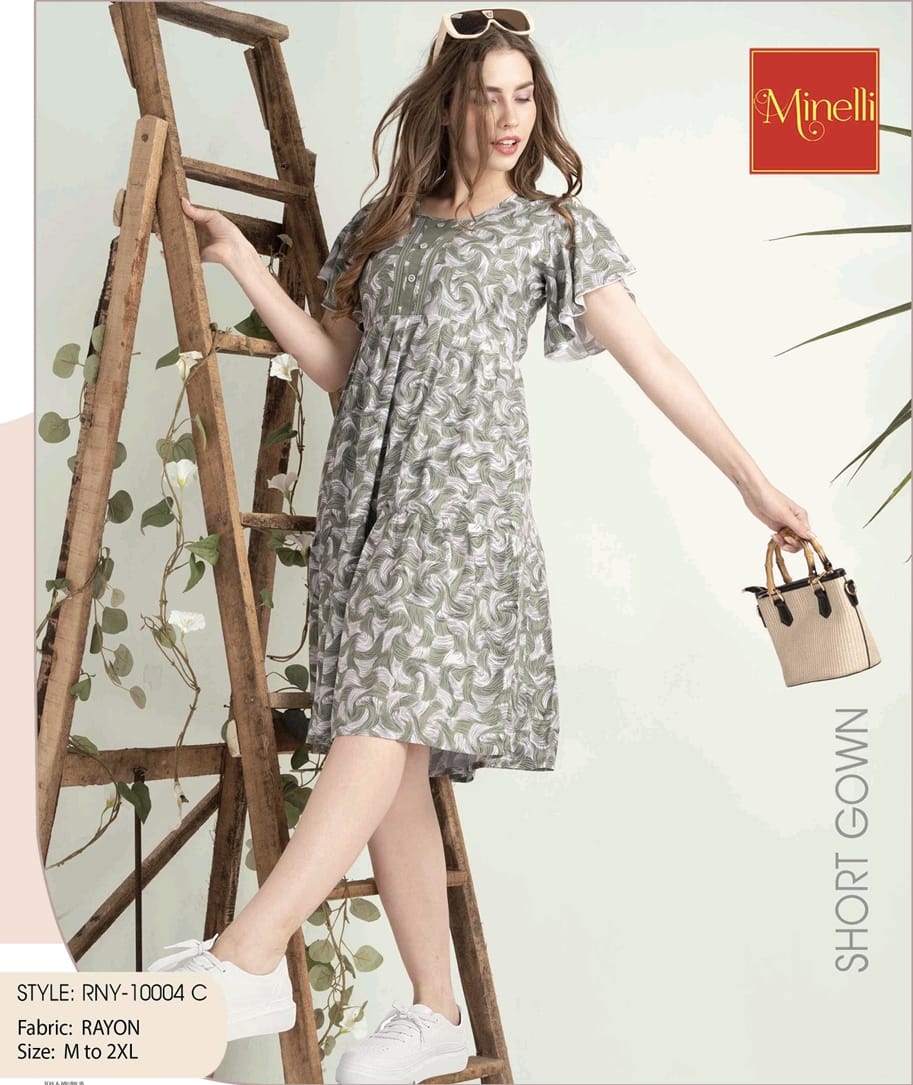 Minelli Short Nighty - 10004 Minelli Short Nighty - 10004