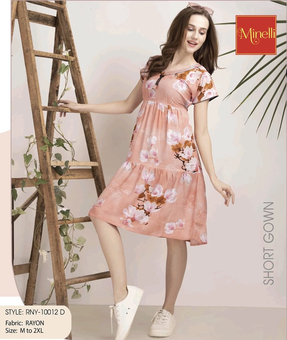 Minelli Short Nighty - 10012 Minelli Short Nighty - 10012