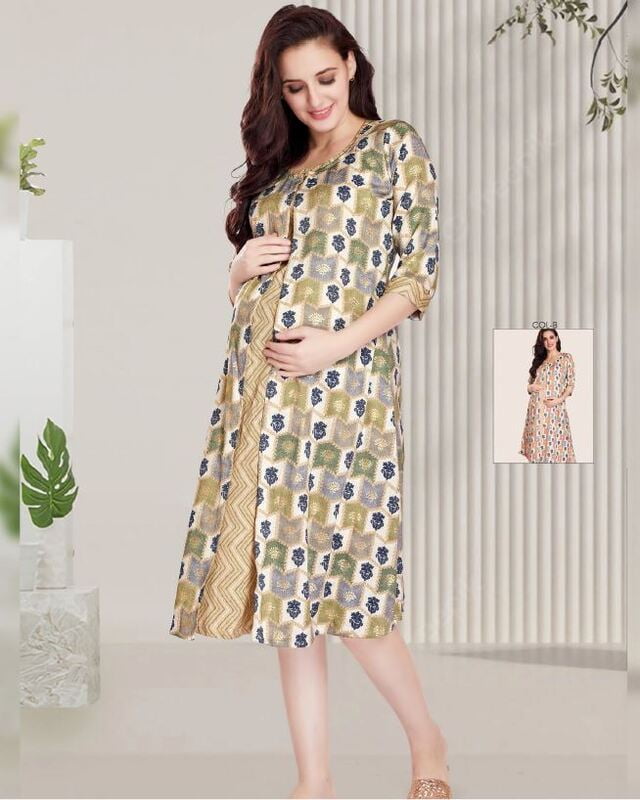 Feeding gown best sale with jacket