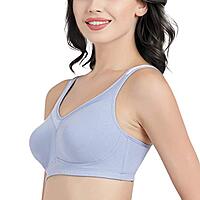 Enamor A112 Smooth Super Lift Classic Bra - Stretch Cotton Non-Padded Wirefree 