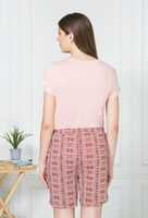 Van Heusen Printed Shorts with Pockets Geo Basic Pattern Van Heusen Printed Shorts with Pockets Geo Basic Pattern