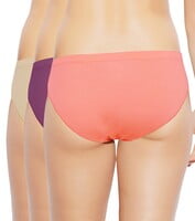 Enamor Lite Assorted Mid Waist Pack Of 3 Enamor Lite Assorted Mid Waist Pack Of 3