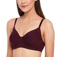 Enamor A042 Side Support Shaper Classic Bra - Supima Cotton Non-Padded Wirefree High Coverage Enamor A042 Side Support Shaper Classic Bra - Supima Cotton Non-Padded Wirefree High Coverage