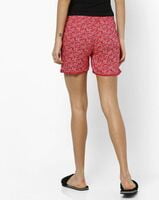 Fruit Of The Loom Printed Shorts (Pink)