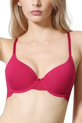 Buy Van Heusen Women Anti Bacterial & Non Padded Shaper Bra - Coral online