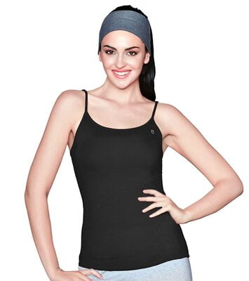 Suneefay Tank with Built in Bra,Sexy Camisole Tank Tops for Women,High  Stretch Breathable Skin-Friendly Adjustable Strap Vest (XL, Blue)