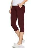 Van Heusen Athleisure Women's Capri (Tawny Port Color) Van Heusen Athleisure Women's Capri (Tawny Port Color)
