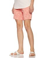 Van Heusen Printed Shorts (Peach)