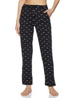 Buy Jockey Black Printed Lounge Pants for Womens Online  Tata CLiQ