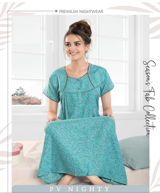 Alpine Cotton Night Gown (Nightie)