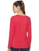 Hanes Comfty Full Sleeve Top (Pink)