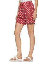 Van Heusen Printed Shorts (Red With White) Van Heusen Printed Shorts (Red With White)