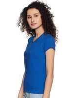 Fruit Of The Loom Crew Neck T.Shirt (Blue) Fruit Of The Loom Crew Neck T.Shirt (Blue)