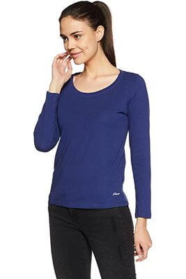 Hanes Comfty Full Sleeve Top (Blue)