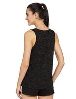 Van Heusen Athleisure Yoga Tank  - Black