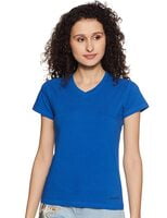 Fruit Of The Loom Crew Neck T.Shirt (Blue) Fruit Of The Loom Crew Neck T.Shirt (Blue)