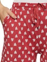 Van Heusen Printed Shorts (Red With White) Van Heusen Printed Shorts (Red With White)
