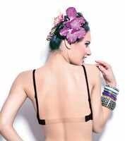 Enamor AB80 T-Shirt Cotton Bra - Padded • Wirefree • Transparent Back Strap Enamor AB80 T-Shirt Cotton Bra - Padded • Wirefree • Transparent Back Strap