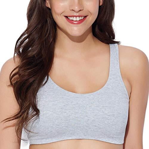 Enamor Metal Free Pop On Low Impact Cotton Sports Bra - Non-Padded