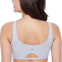 Enamor Solid Metal Free Pop On Sports Bra Enamor Solid Metal Free Pop On Sports Bra