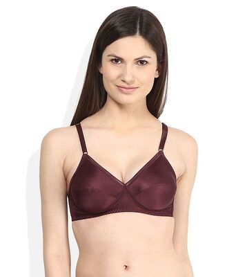 Triumph Solid Non Padded Wirefree Bra Shiny Bra