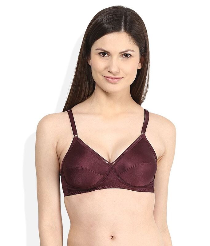 Triumph Solid Non Padded Wirefree Bra Shiny Bra Triumph Solid Non Padded Wirefree Bra Shiny Bra