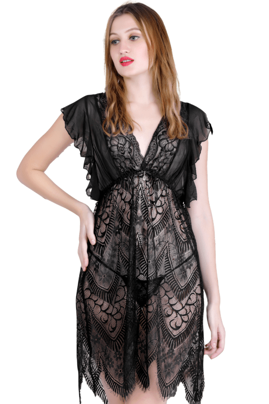 Baby Doll Collections Chennai Honeymoon Set Sexy Nightwear Naughty  Nightdress Lace N Mesh Tamil Nadu