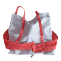 Push up - under wired - back side lace material (Pink) Fancy Bra Push up - under wired - back side lace material (Pink) Fancy Bra