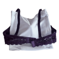 Push up - under wired - back side lace material (Purple) Fancy Bra Push up - under wired - back side lace material (Purple) Fancy Bra