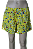 Strawberry Printed Shorts (Yellow)