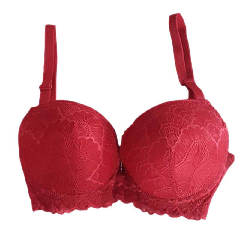 Full coverage - push up - wired - back side satin material (Pink) Full coverage - push up - wired - back side satin material (Pink)