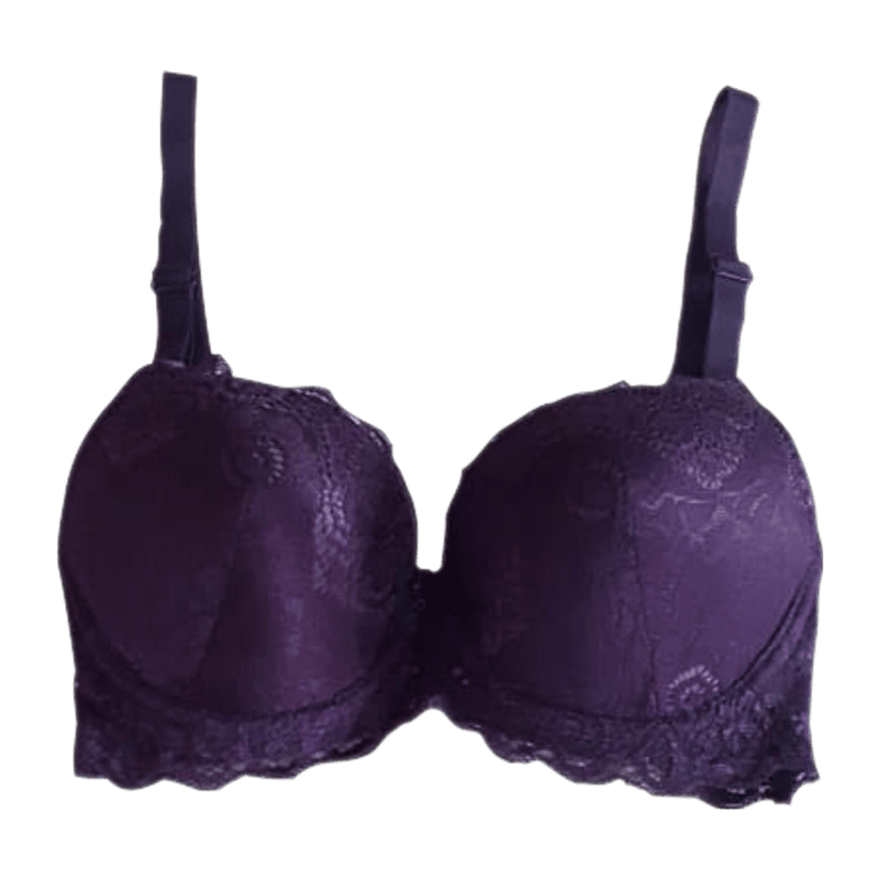 Padded, Purple, Bras, Lingerie, Women