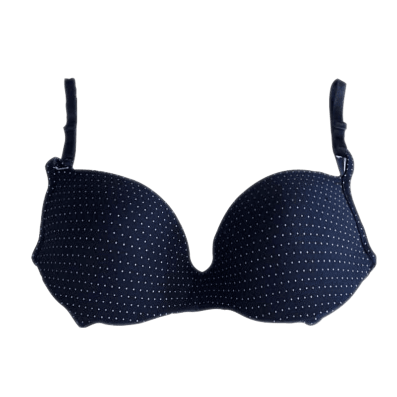 Lightly Padded Full Coverage Padded Bra - Blue