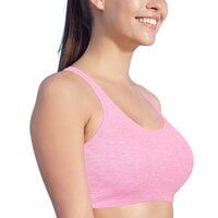 Enamor Solid Metal Free Pop On Sports Bra Enamor Solid Metal Free Pop On Sports Bra