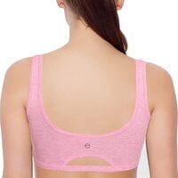 Enamor SB06 Low Impact Cotton Sports Bra - Non-Padded Wirefree - Grey XL