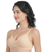 Enamor A042 Side Support Shaper Classic Bra - Supima Cotton