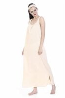 Goldstroms Solid 9041Home Feel Night Long Slip Goldstroms Solid 9041Home Feel Night Long Slip