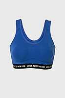 Buy Enamor Women's Non-Wired Bra -38B (Black and Blue Atol) at