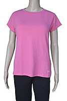 Loveable Sports Womens Crew Neck Tee (Pink) Loveable Sports Womens Crew Neck Tee (Pink)
