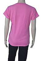 Loveable Sports Womens Crew Neck Tee (Pink) Loveable Sports Womens Crew Neck Tee (Pink)