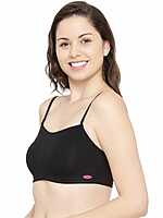 Enamor A022 Comfort Cami Non Padded Sports Bra With Detachable Straps 