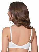 Enamor A056 Comfort X-Frame Lift Support Bra -Stretch Cotton Non-Padded  Wirefree High Coverage