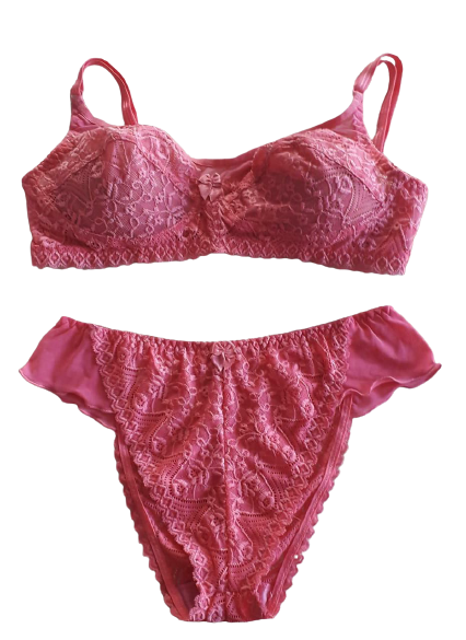 Lady Love Grapes N Set Bra & Panty Bridal Set