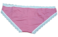 Fancy Mesh Bikini Lacely Panty- PINK Fancy Mesh Bikini Lacely Panty- PINK