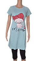Strawberry LW03 Long Tee (Sea Blue) Strawberry LW03 Long Tee (Sea Blue)