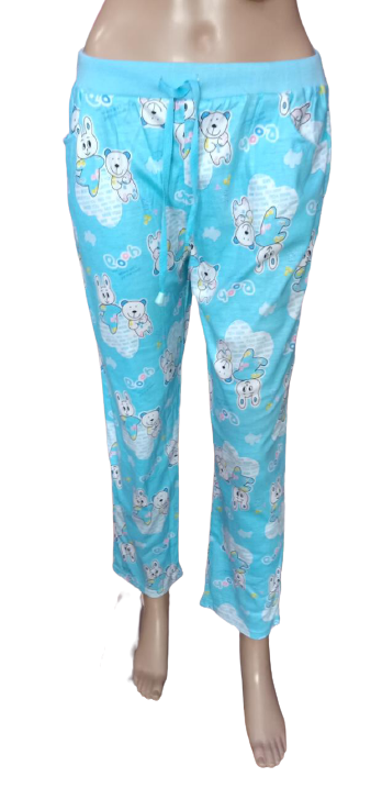 Pajama Pants in Arcturus Blue Petrol for Women